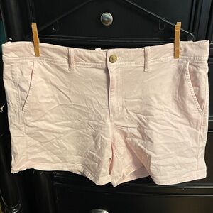 American Eagle Outfitters Light Pink Midi Shorts